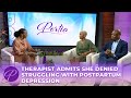 Therapist Didn't Know She Had Postpartum Depression