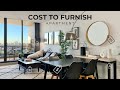 Cost To Furnish An Apartment + 6 Budget Saving Tips (IKEA | DIY | Designer Brand)