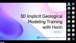 3D Implicit Geological Modeling Training Session | Horin Software