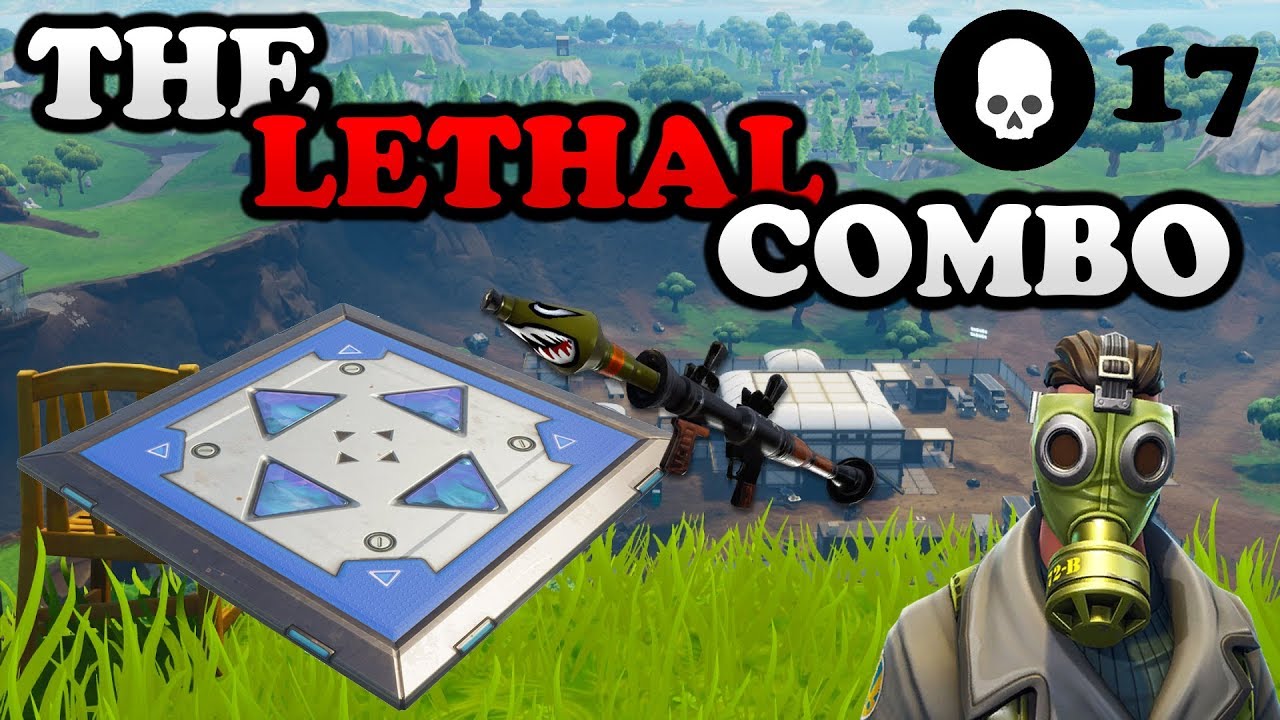 Fortnite The Lethal Combo 17 Kill Console Gameplay YouTube
