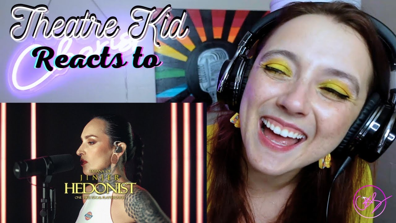 AN ANALYSIS? Theatre Kid Reacts to JINJER: Hedonist | Tatiana Shmayluk | One Take Vocal Performance