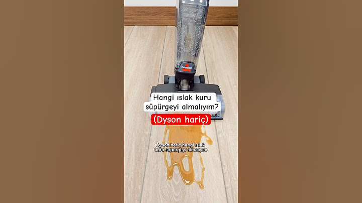 En iyi ıslak kuru süpürge hangisi (Dyson hariç) #ıslakkurusüpürge #dyson #reklam