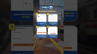 Khawatir harus cancel tiket kereta? Santai aja! 😌 Nih, simak cara gampang dapetin 100% Refund Khawatir harus cancel tiket kereta? Santai aja! 😌 Nih, simak cara gampang dapetin 100% Refund