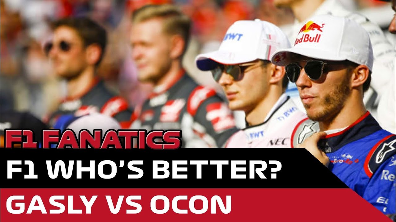 F1 Who's Better? Driver Rivalries: Pierre Gasly vs Esteban Ocon - YouTube