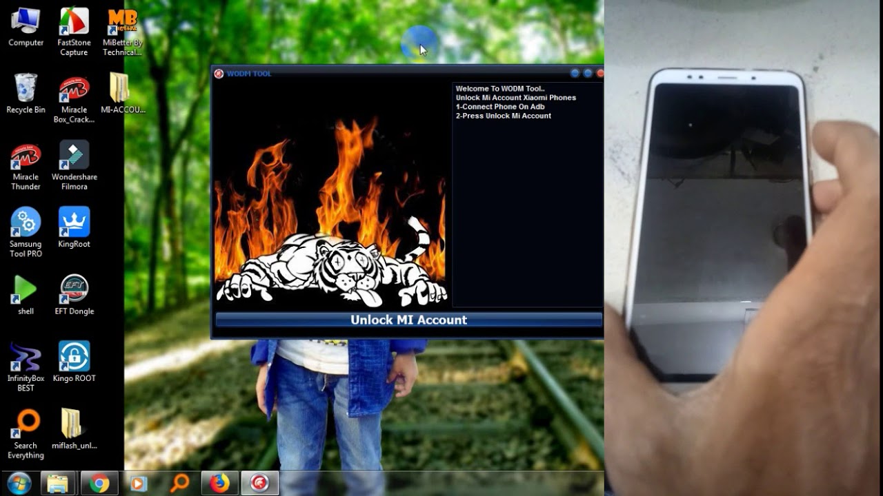 Xiaomi Mi Account Unlock Tool