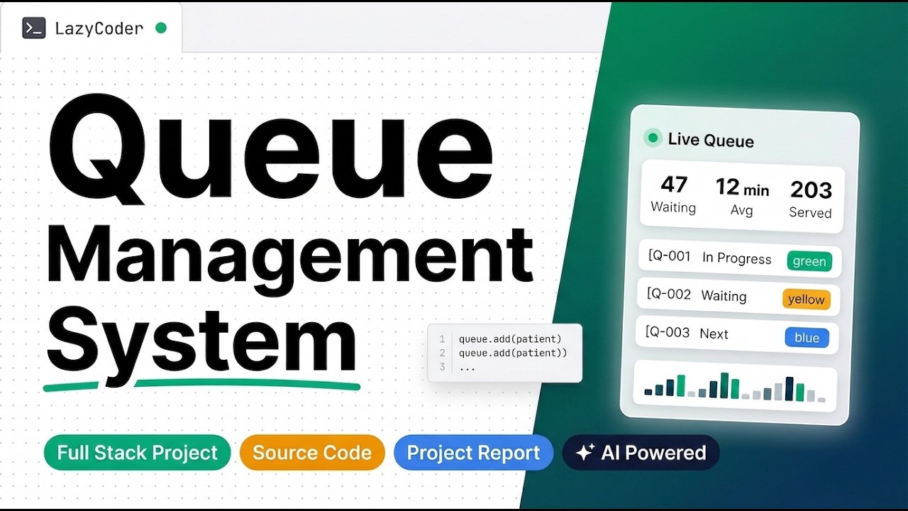 Queue Management System Project | AI Hospital QMS | Source Code ...