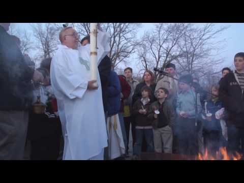 Easter Vigil 2009 - Blessing of the Fire