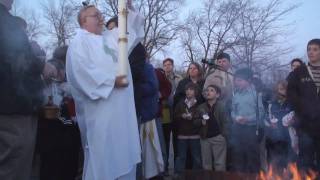 Easter Vigil 2009 - Blessing of the Fire