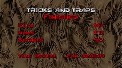 DOOM 2 Hell on earth - Map 8 Tricks and Traps