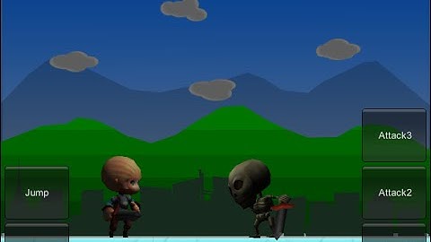 2D Action Game Example in Unity Asset Store