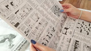 ASMR Newspapers in the Morning • No Talking screenshot 5