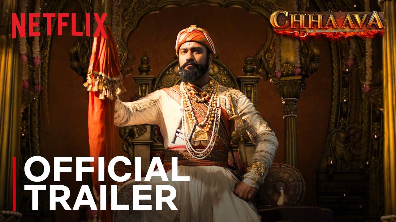 Chhaava | Official Trailer | Vicky Kaushal, Rashmika Mandanna, Akshaye Khanna | Netflix India