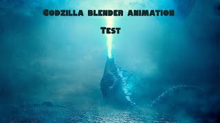 Godzilla atomic breath blender animation done (test)