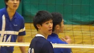 Haikyu - Yūki Ishikawa All Japan inter college 2016 Final - 1st set Chuo vs Tokai