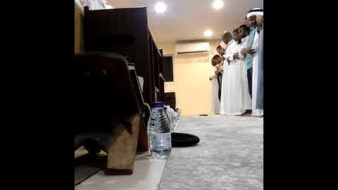 (الا من تاب..) تلاوة  بصوت الشيخ يحيى الجناع من صلاة القيام ليلة ٢٦ رمضان ١٤٣٩ من اوآخر سورة الفرقان