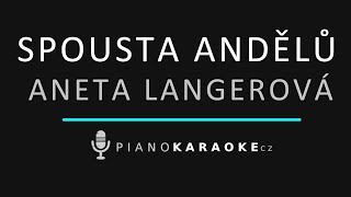 Aneta Langerová - Spousta andělů | Piano Karaoke Instrumental