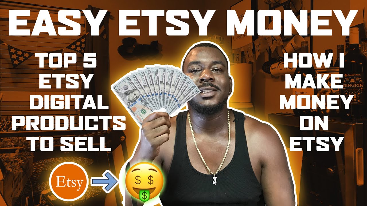 5 Ways: Digital Products to sell on Etsy How to make money on ETSY 2020 ...
