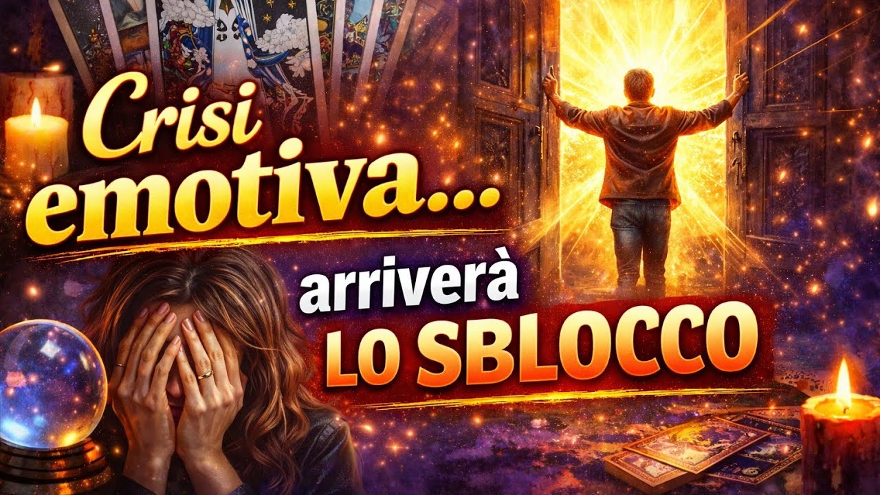 Crisi emotiva... arriverà lo sblocco 🎉