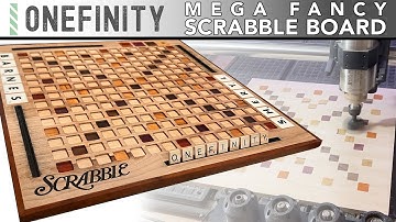 Onefinity Projects - Build a Mega Fancy Scrabble Board