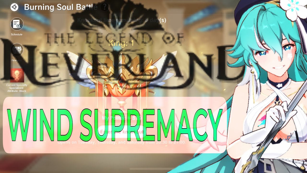 The Legend of Neverland | Burning Soul Qualifiers | Wind God?! Defeating 1M CP Difference!!
