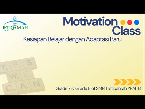 Video: Motivasi Kesiapan Belajar Di Sekolah