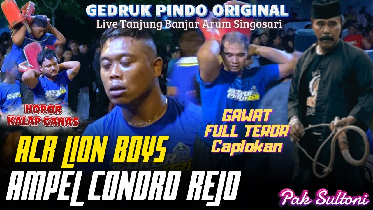 Full Teror Caplokan!!, ACR LION BOYS Terbaru Full Ngamok,, Bikin Penonton Kocar Kacir Berlarian,,