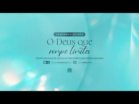 Oração da Meia-Noite | O Deus que rompe limites | IPDA AO VIVO | 03/04/2026