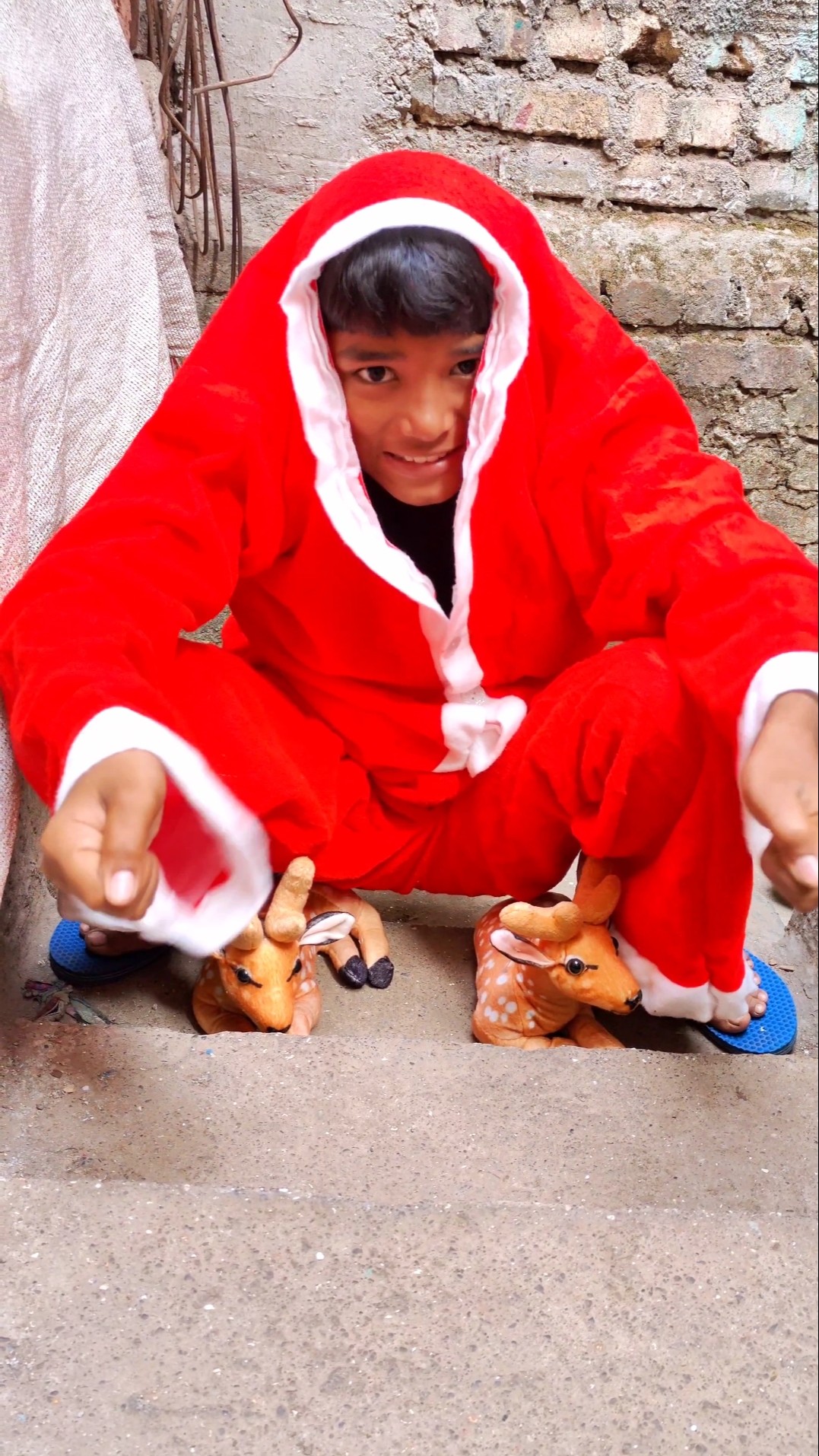 Chotu Senta Ke Deer Par Baith Gaya  ?? #shorts