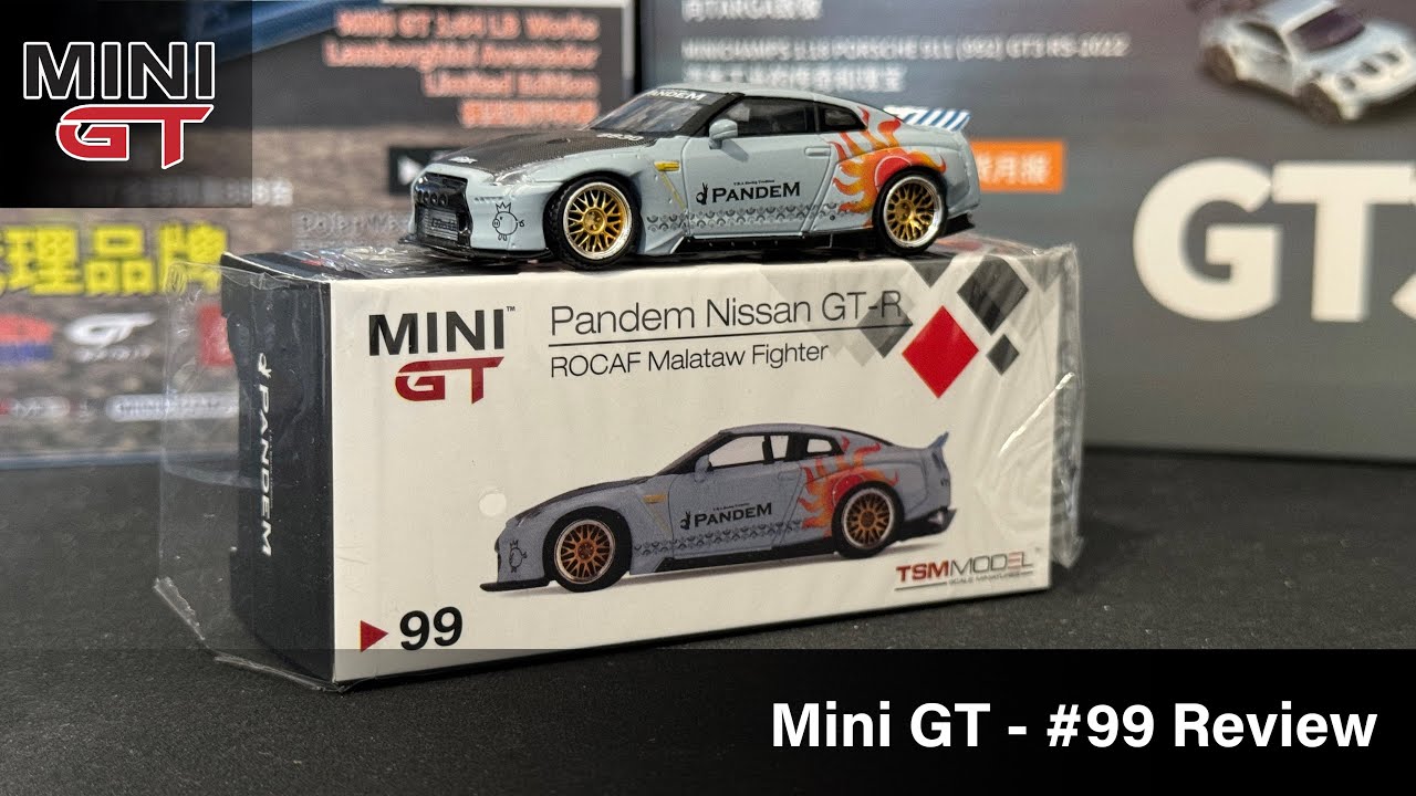 か*ー様 MINI GT No.99 GT-R malataw fighter Mini GT - Pandem ROCAF Malataw Fighter - Duck tail #99