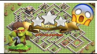 Goblin Maze Challenge | Goblin Maze 3 star | Goblin Maze Challenge three star trick 2022 | coc trick