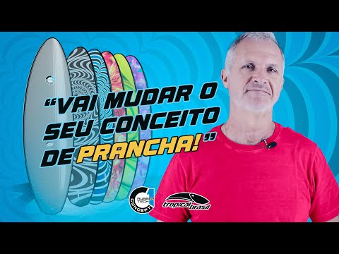 Rubber Tech, a prancha que vai mudar o seu conceito de prancha de surf.