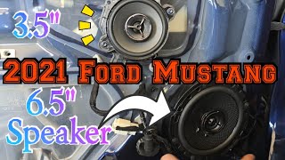 2021 Ford Mustang How to replace speakers Mme Front Speaker Replacement Step By Step