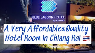 Honest Hotel Review And Room Tour-Blue Lagoon Hotel Chiang Rai Thailand | 30DaysOfTakeout