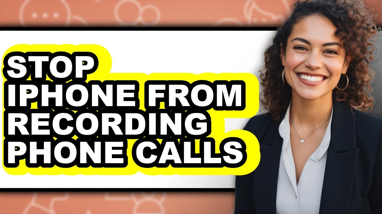 How to Stop Iphone from Recording Phone Calls (only Way)