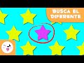 Adivina cuál es el color diferente - Atención visual para niños - Los colores