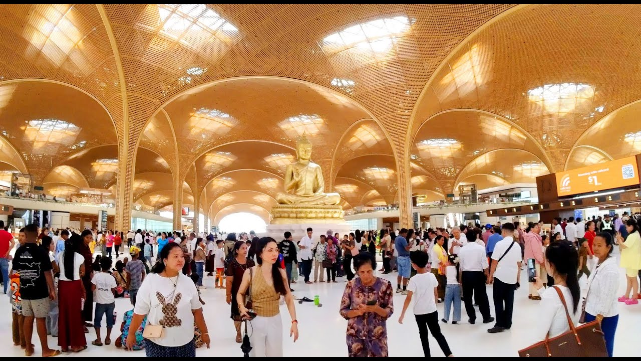 Cambodia NEW Airport: Food, Shops & Local Experiences, Techo International Airport, Kandal Province