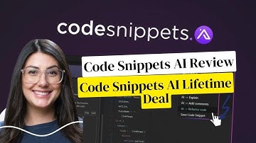 Code Snippets AI lifetime deal $29 and Code Snippets AI