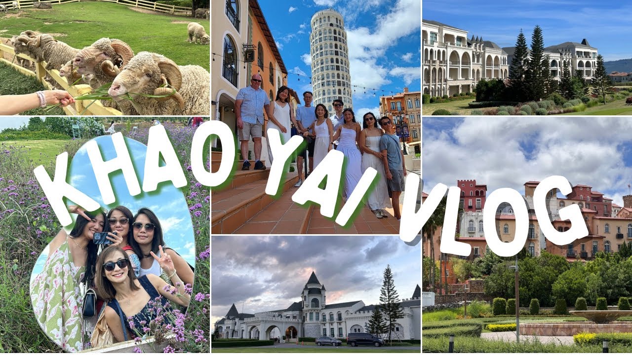 Khao Yai couple trip ⛰️🐏🛵🏰☕️