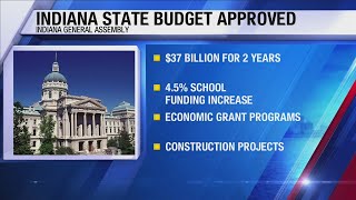 Indiana lawmakers approve state budget, finish session