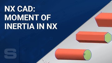 How to find (MI)moment of inertia and (CG) of complex cross section in Siemens NX  #NX #siemensnx