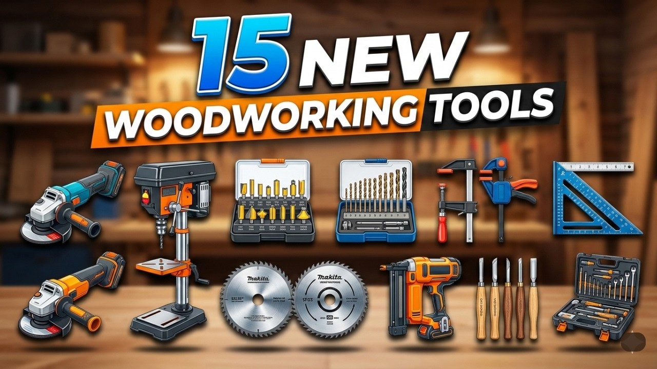 15 New Woodworking Tools You Don't Want to Miss!
