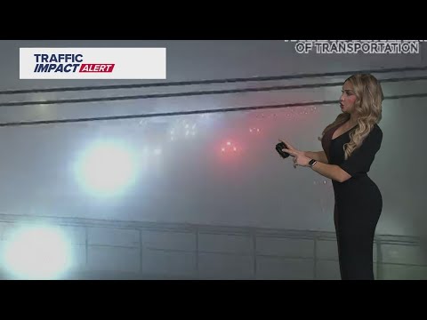 Major crash shuts down Beltway inner loop lanes in Silver Spring - YouTube
