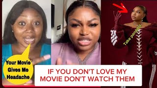 Actress Ruth Kadiri FireBack At Chummy_mb For Calling Her Movies @RuthKadiri247 Poor Quality 