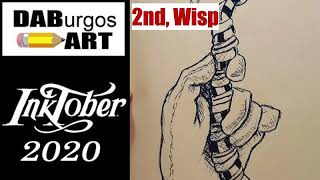 Inktober, 2nd, Wisp