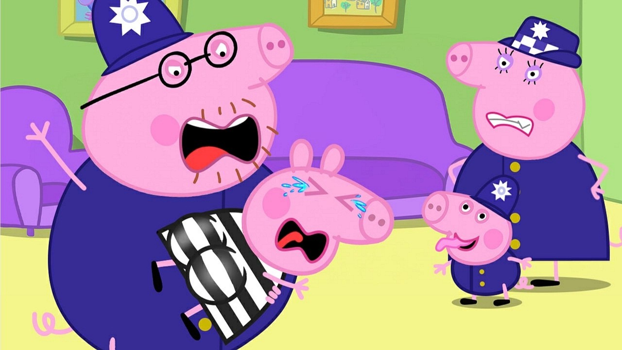 Daddy Pig Police! Peppa Is Not A Thief  | Peppa Pig Funny Animation