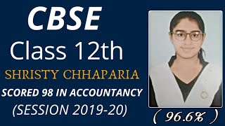 Scored 96.6% In CBSE Class 12th Board Exam | Live Interview Session  With SHRISTY CHHAPARIA |