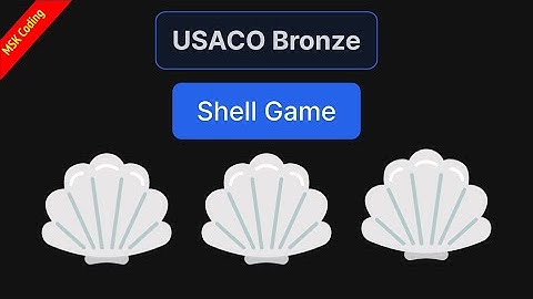 USACO Bronze: Shell Game | Python Program