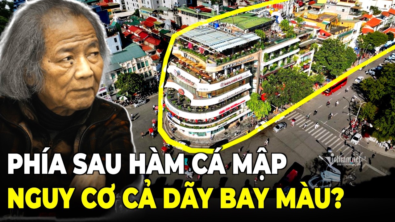 PHÍA SAU HÀM CÁ MẬP SẮP BỊ PHÁ BỎ, CẢ DÃY PHỐ CÓ CHỊU CHUNG SỐ PHẬN? AI LÀ NGƯỜI VẼ RA VIỄN CẢNH NÀY