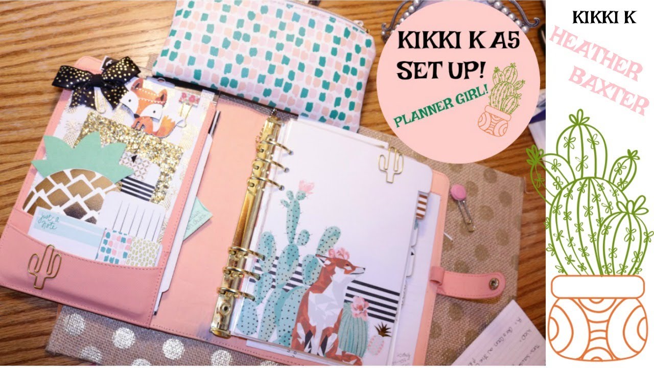 KIKKI K A5 SET UP, WEEKLY PLANNER ROUTINE, DAILY ROUTINES, CUTEST