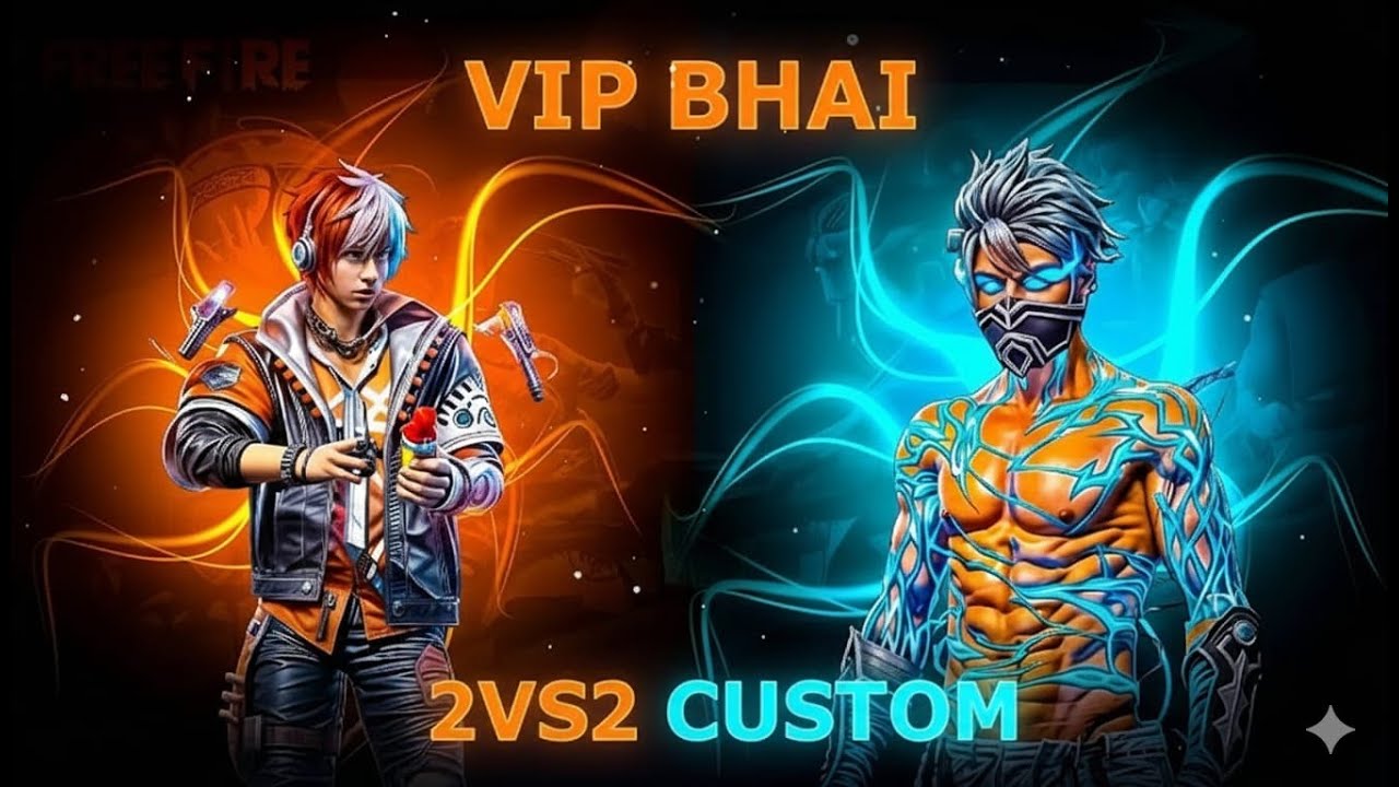 PC PLAYER WITH MOBILE PLAYER CUSTOM | MOBILE PLAYER | VIP BHAI LIVE ...